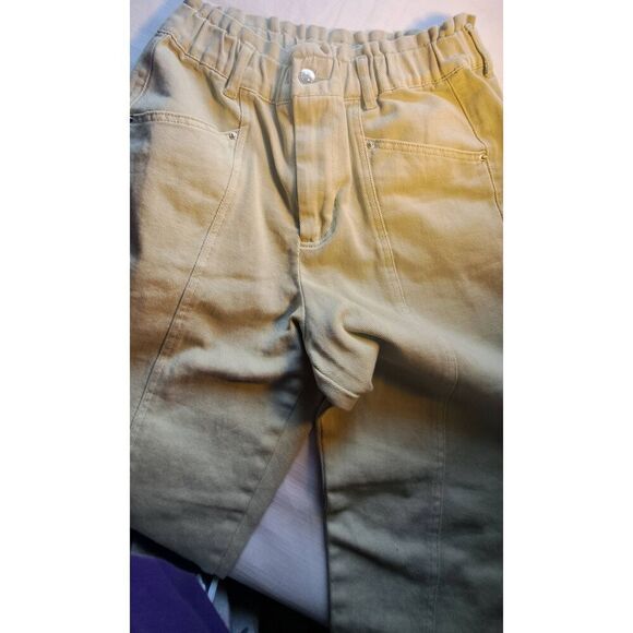 Forever 21 Size 28 (size 6) Sage Green Light Green Jeans - Picture 3 of 7